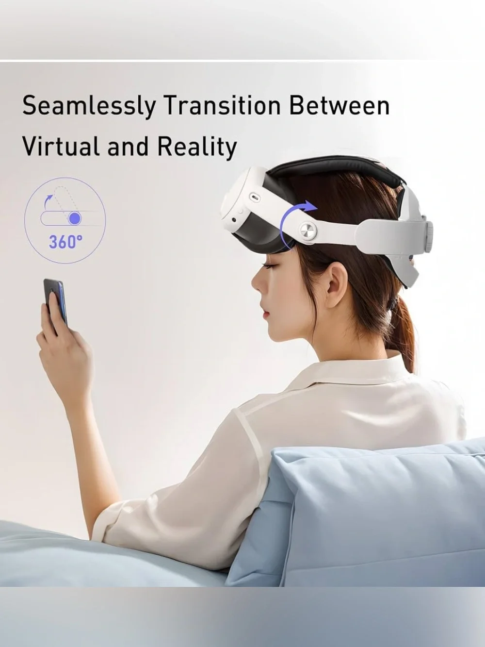 Meta Quest 3 512GB VR Headset Bundle | Like New | Box + Accessories + 10ft Link